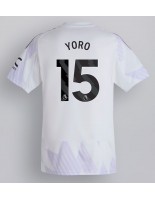 Manchester United Leny Yoro #15 Vieraspaita 2025-26 Lyhythihainen